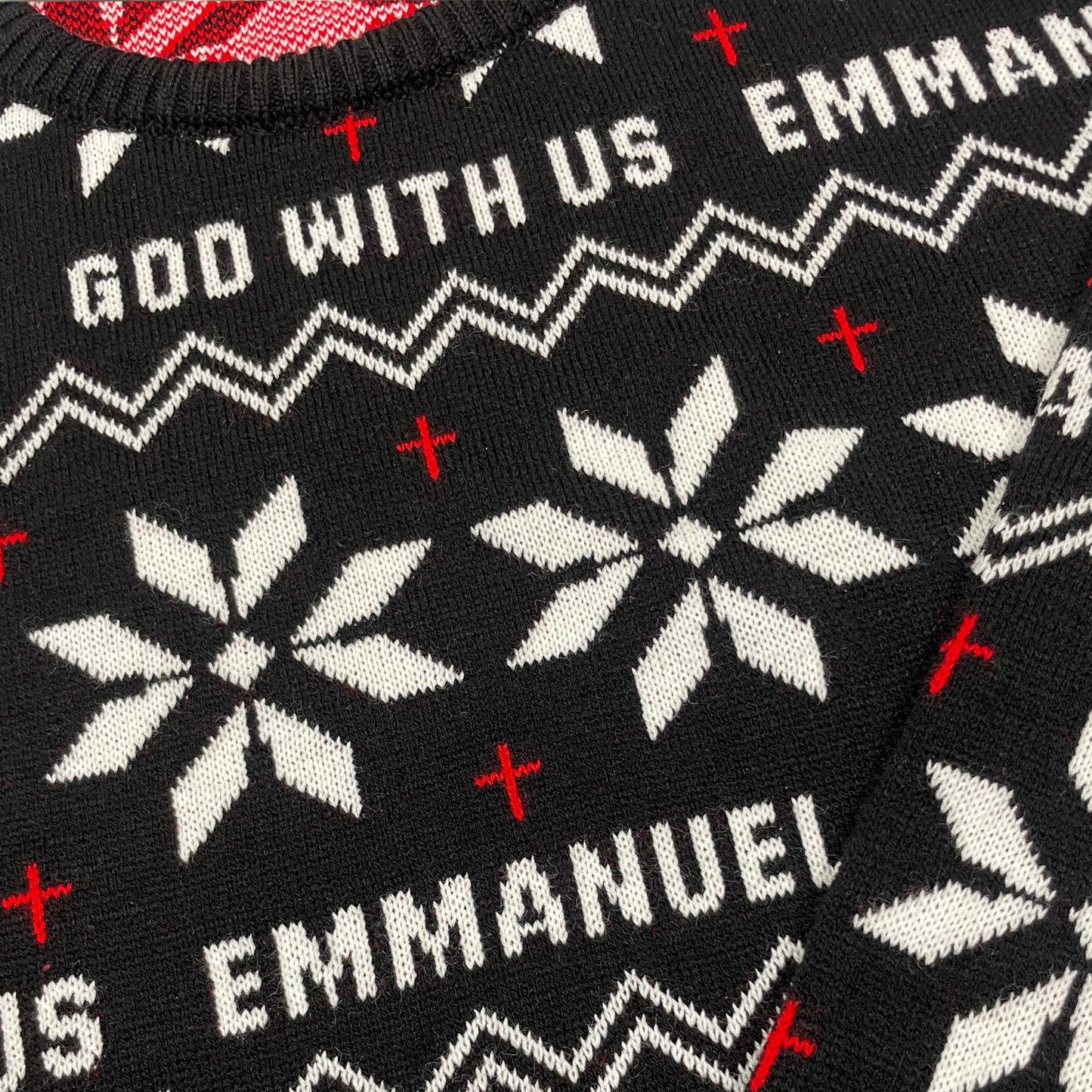 LIMITED EDITION - Emmanuel, God With Us Knitted Christmas Jumper