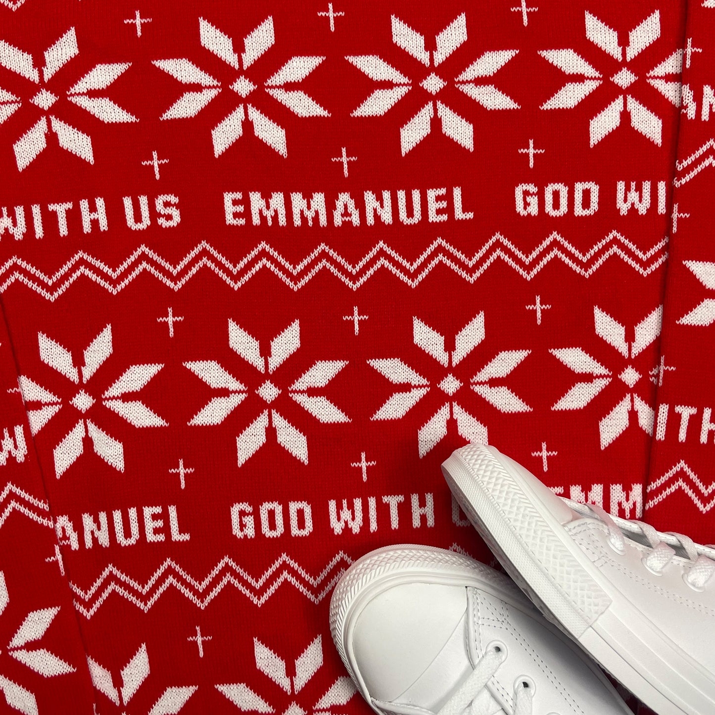 LIMITED EDITION - Emmanuel, God With Us Knitted Christmas Jumper