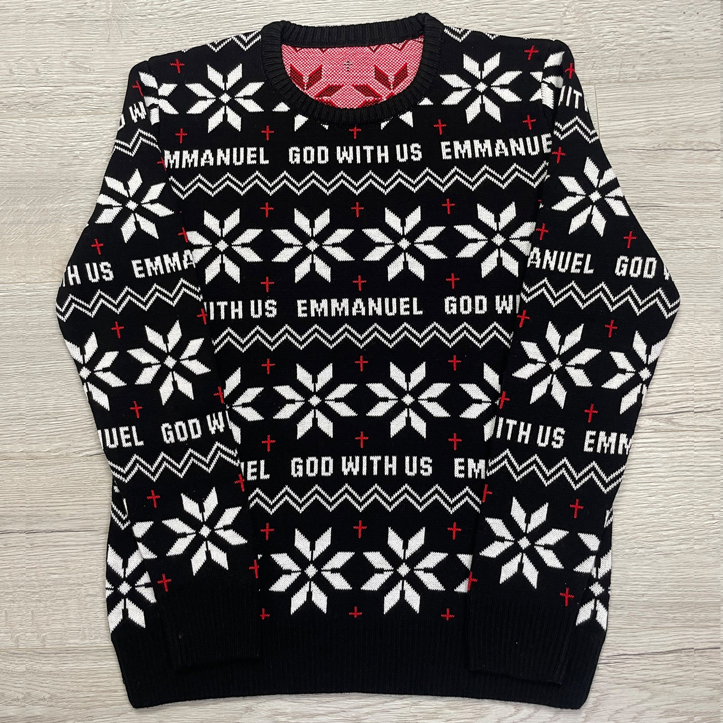 LIMITED EDITION - Emmanuel, God With Us Knitted Christmas Jumper