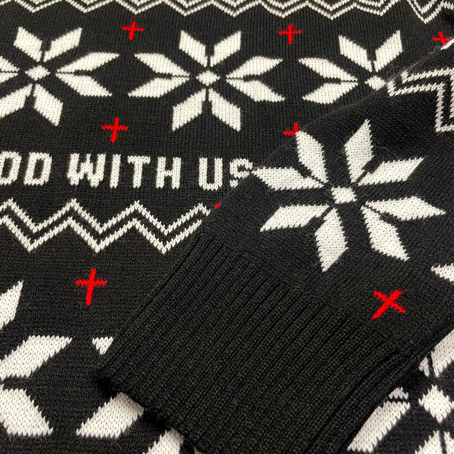 LIMITED EDITION - Emmanuel, God With Us Knitted Christmas Jumper