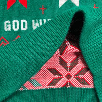 LIMITED EDITION - Emmanuel, God With Us Knitted Christmas Jumper