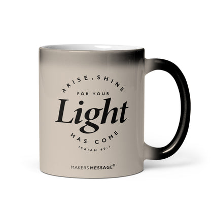 Arise and Shine Isaiah 60:1 - 11oz Heat Reactive Colour-Changing Mug