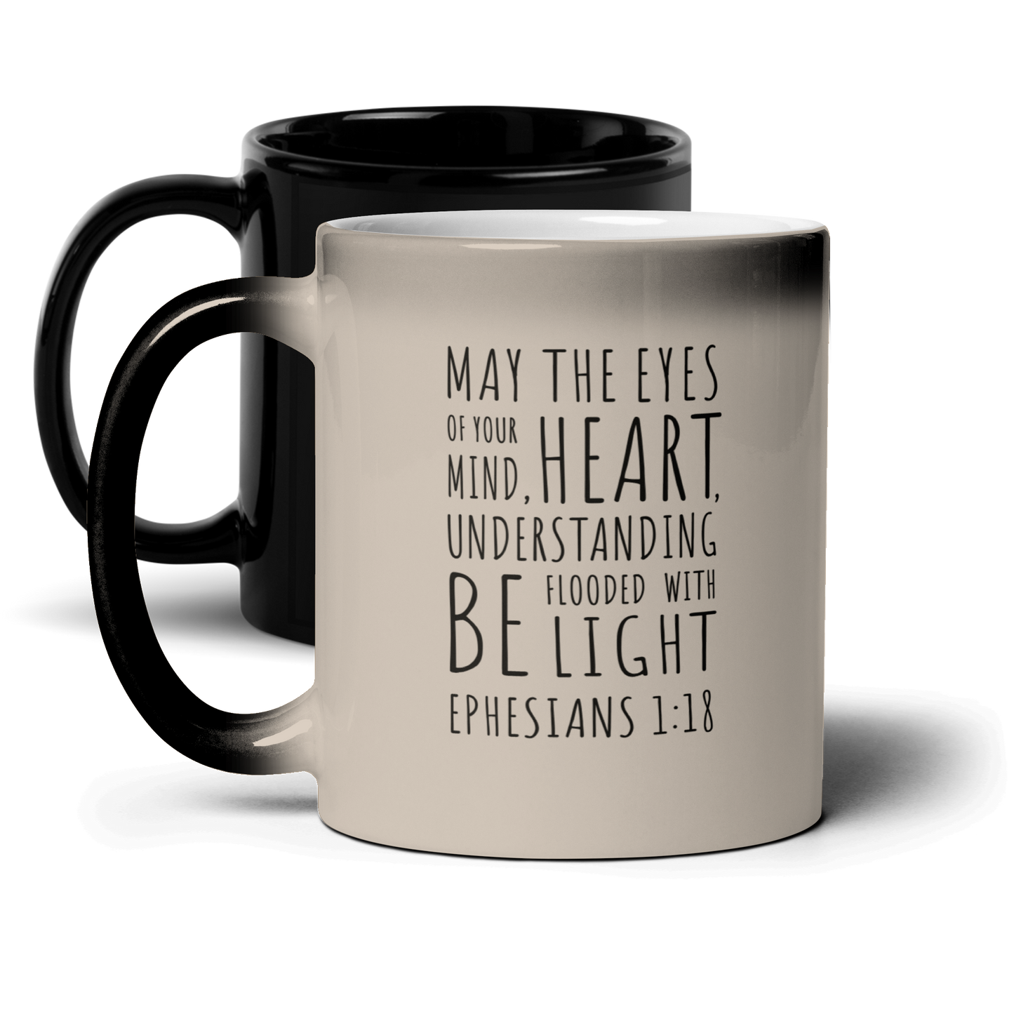 Ephesians 1:18 - 11oz Heat Reactive Colour-Changing Mug